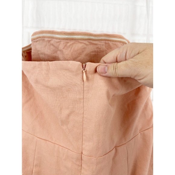 Superdown Dress Rosie Mini Ruffle Pink Strapless Party Holiday Wedding Prom - Picture 11 of 11